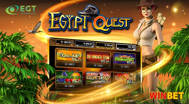 egypt quest jackpot